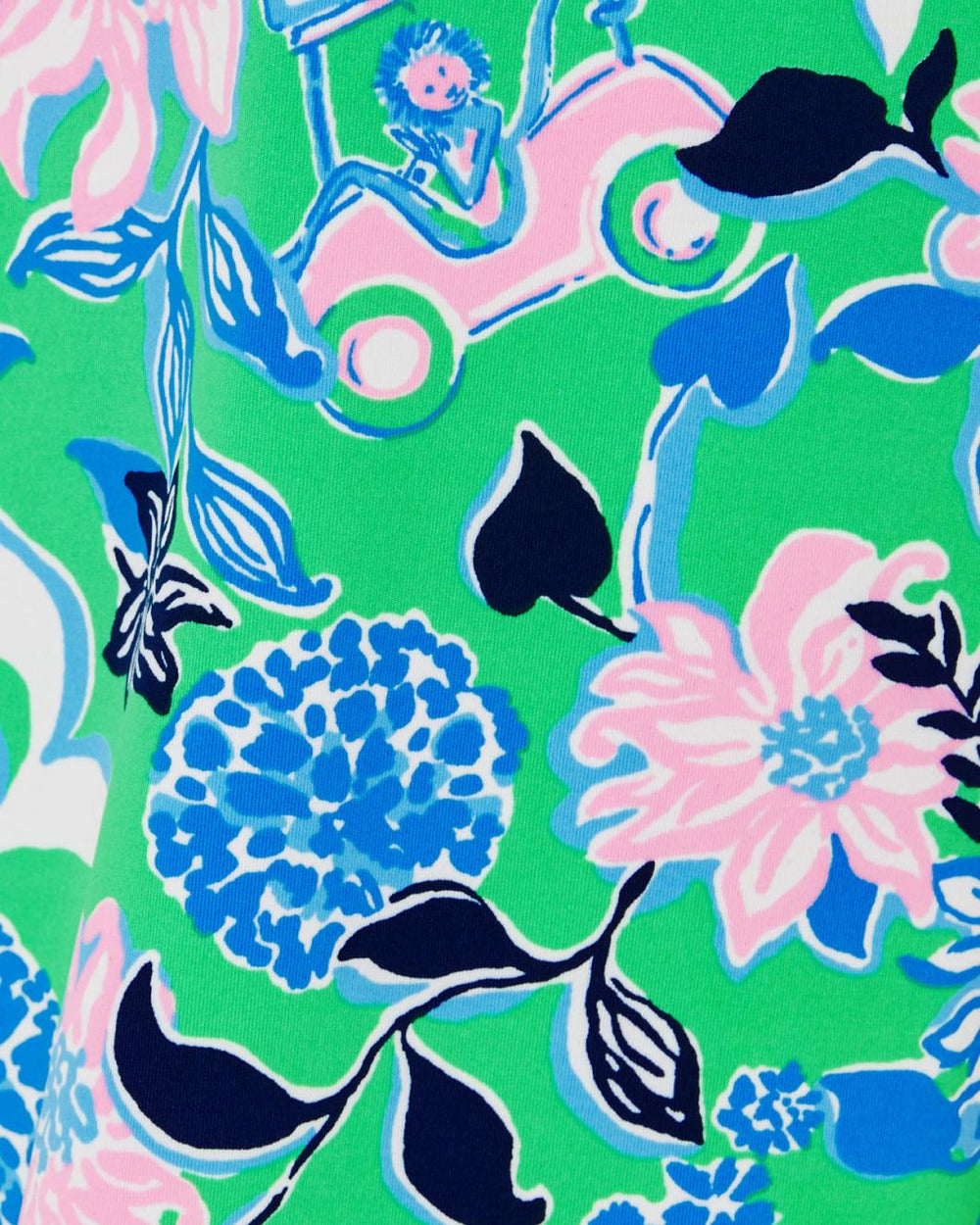 Lilly Pulitzer Upf 50+ Girls Mini Frida Polo Dress Spearmint Golf Till You Drop | Girl Dresses &amp; Rompers