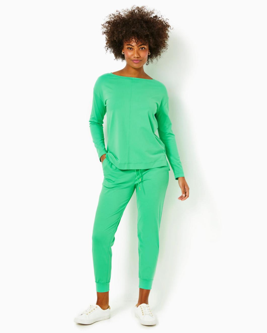 Lilly Pulitzer Upf 50+ Karessa Top Spearmint | Women Tops