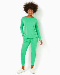 Lilly Pulitzer Upf 50+ Karessa Top Spearmint | Women Tops