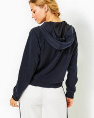 Lilly Pulitzer Upf 50+ Kendy Pullover Noir | Women Tops