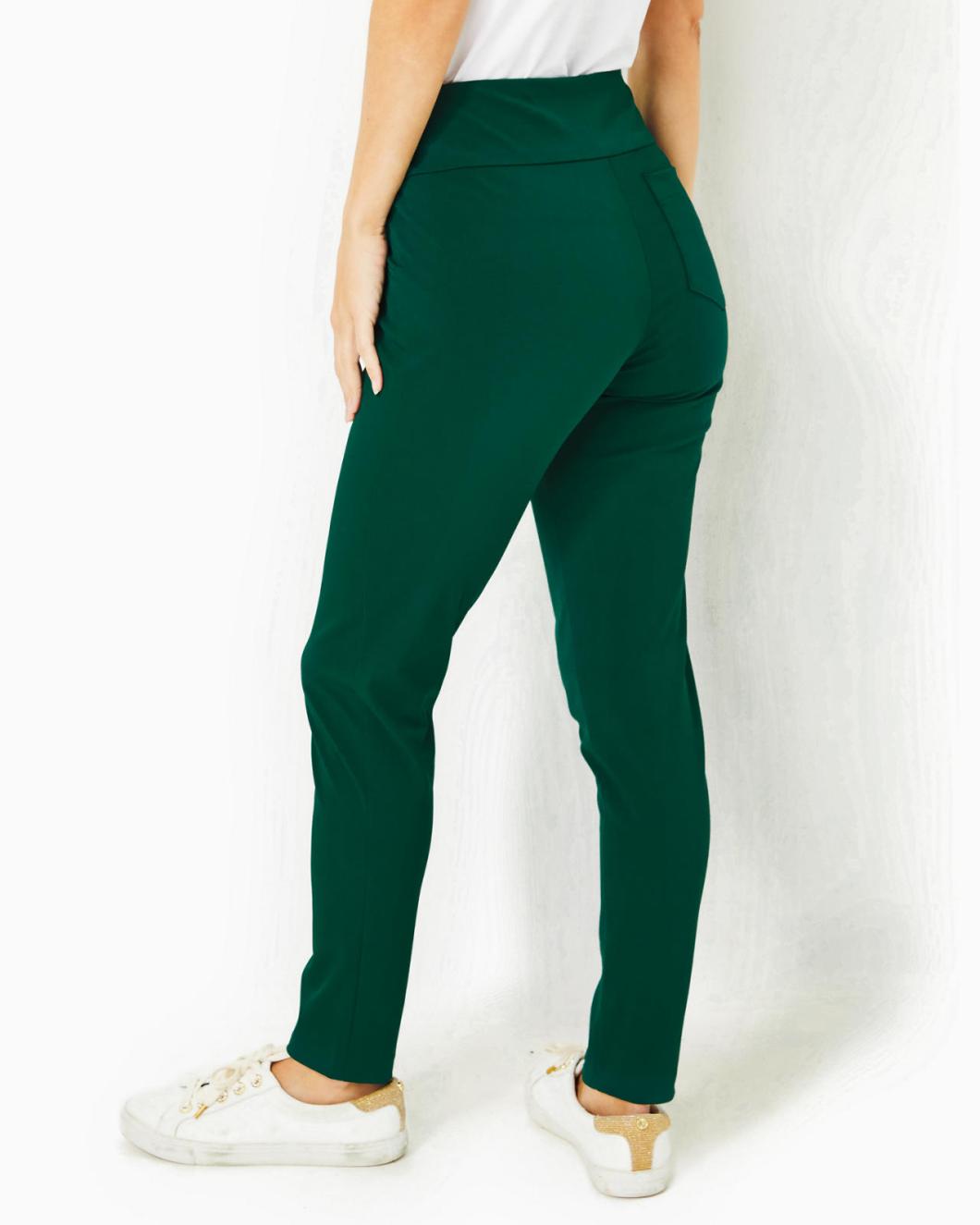 Lilly Pulitzer Upf 50+ Luxletic 28" Corso Pant Evergreen | Women Bottoms