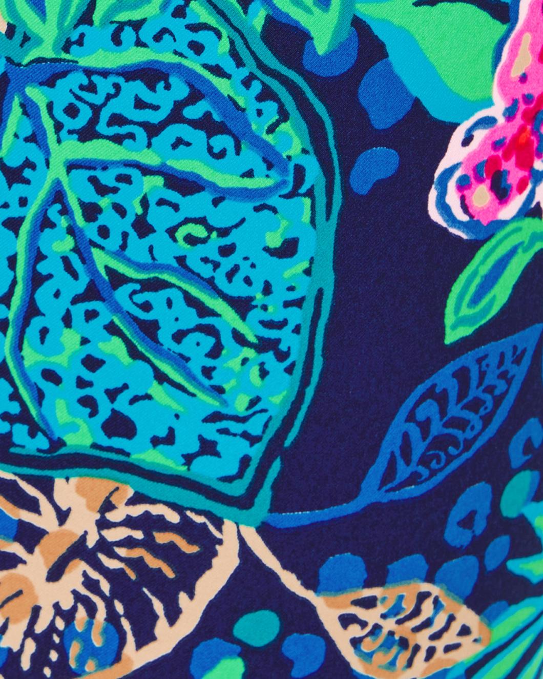 Lilly Pulitzer Upf 50+ Luxletic 28" Corso Pant Low Tide Navy Life Of The Party Golf | Women Bottoms