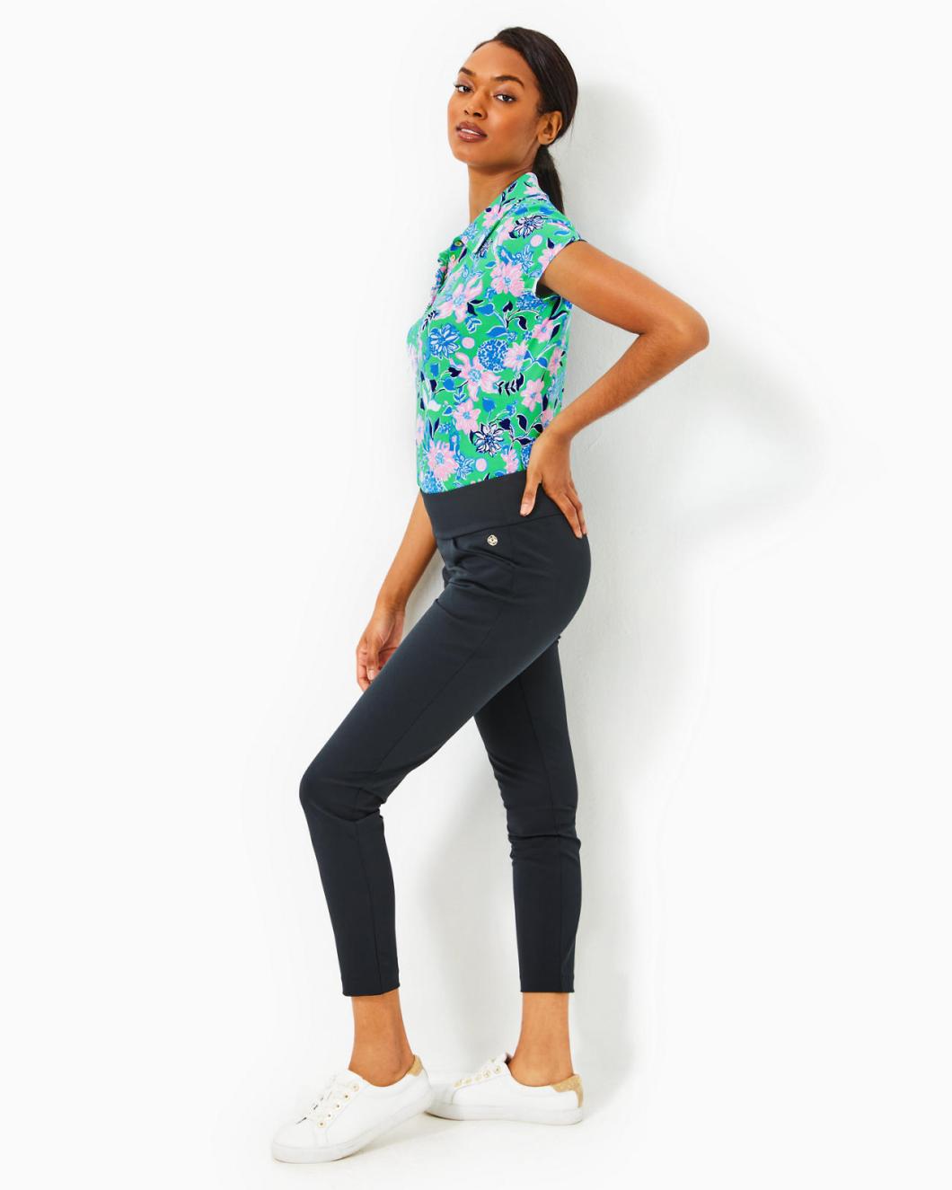 Lilly Pulitzer Upf 50+ Luxletic 28" Corso Pant Onyx | Women Bottoms