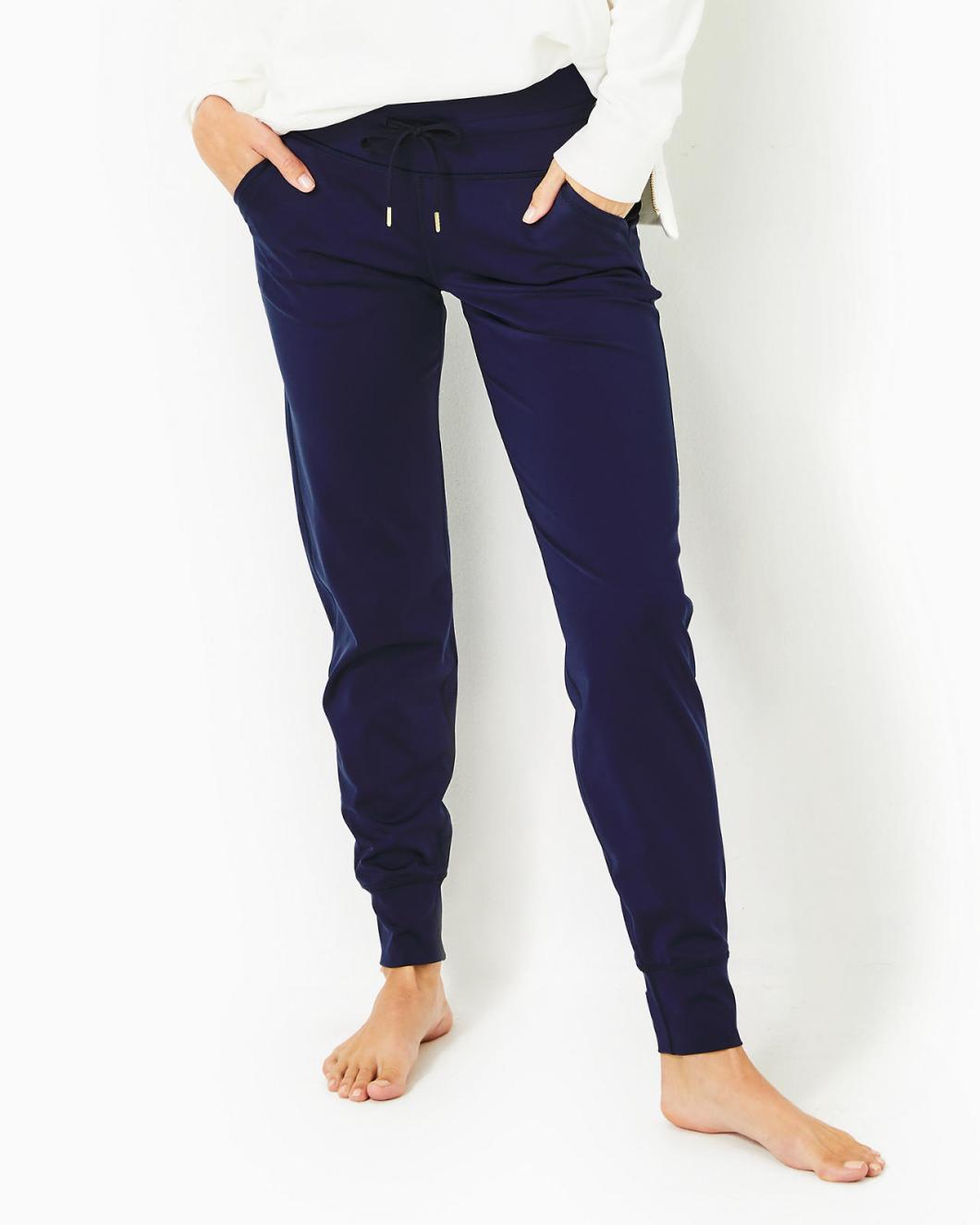 Lilly Pulitzer Upf 50+ Luxletic 28" Island Jogger True Navy | Women Bottoms
