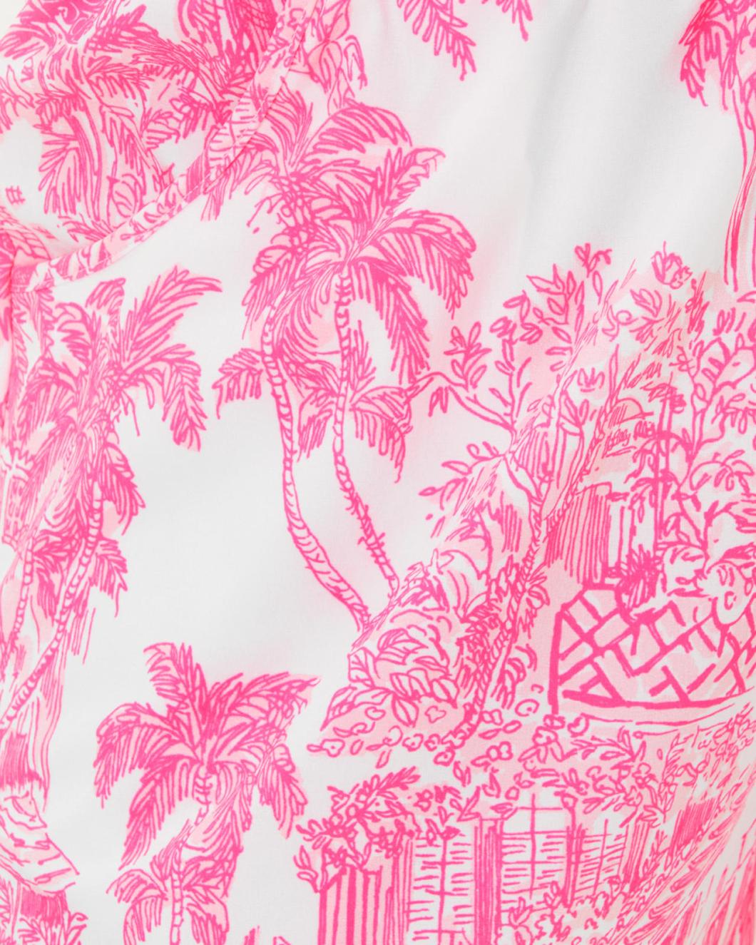 Lilly Pulitzer Upf 50+ Luxletic 4" Backcourt Short Resort White Pb Anniversary Toile | Women Bottoms