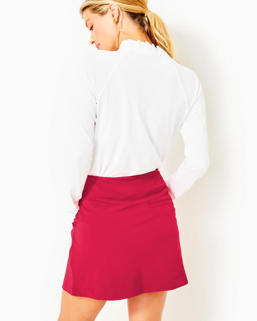 Lilly Pulitzer Upf 50+ Luxletic Antibes Skort Poinsettia Red | Women Bottoms