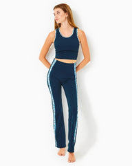 Lilly Pulitzer Upf 50+ Luxletic Bentlee Bra Top Low Tide Navy | Women Tops