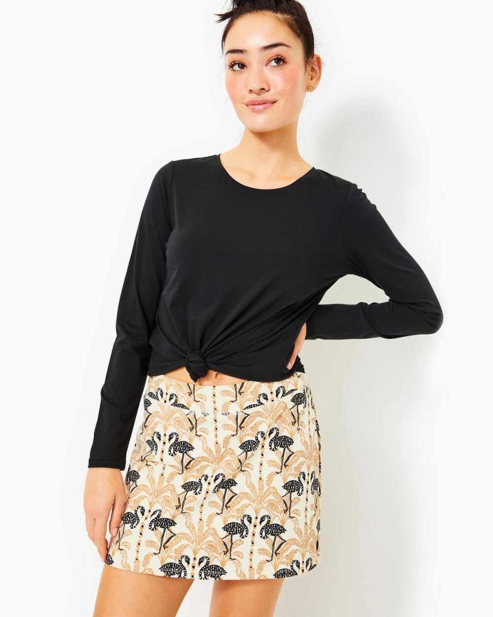 Lilly Pulitzer Upf 50+ Luxletic Cayenne Skort Deeper Coconut Lil Stir It Up | Women Bottoms