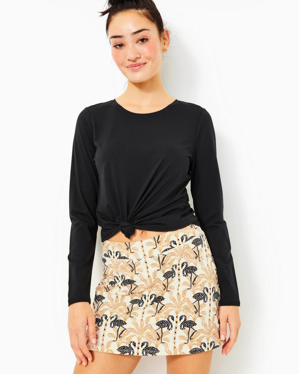 Lilly Pulitzer Upf 50+ Luxletic Cayenne Skort Deeper Coconut Lil Stir It Up | Women Bottoms