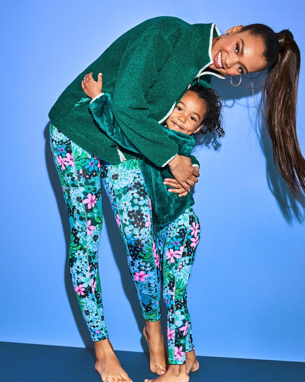 Lilly Pulitzer Upf 50+ Luxletic Girls Mini Weekender Legging Multi Soiree All Day | Girl Tops &amp; Bottoms