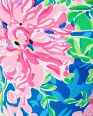 Lilly Pulitzer Upf 50+ Luxletic Girls Mini Weekender Legging Multi Spring In Your Step | Girl Tops &amp; Bottoms