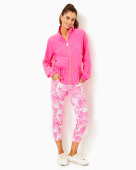 Lilly Pulitzer Upf 50+ Luxletic Islanna Performance Jacket Roxie Pink | Women Tops