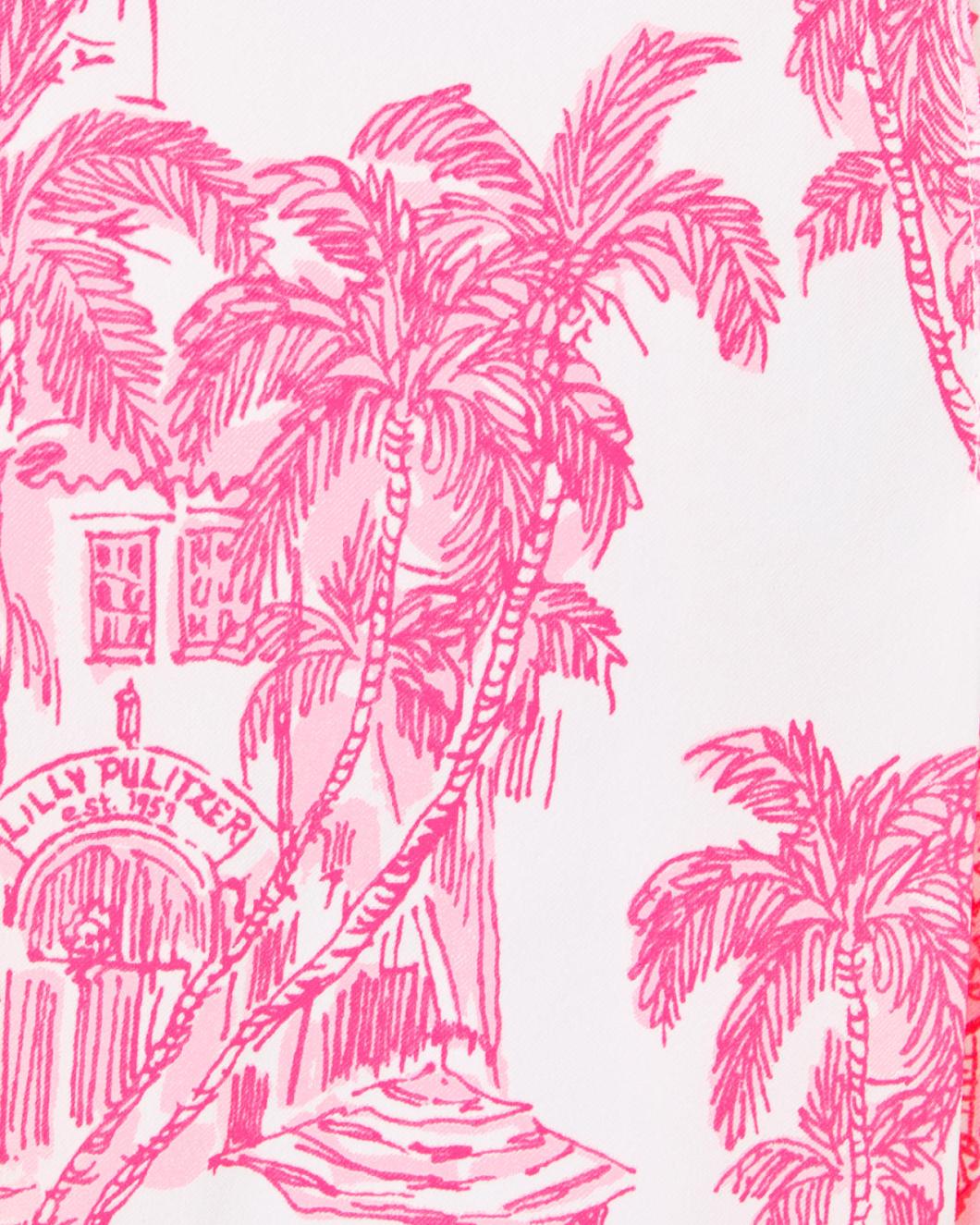 Lilly Pulitzer Upf 50+ Luxletic Malaga Skort Resort White Pb Anniversary Toile Golf | Women Bottoms