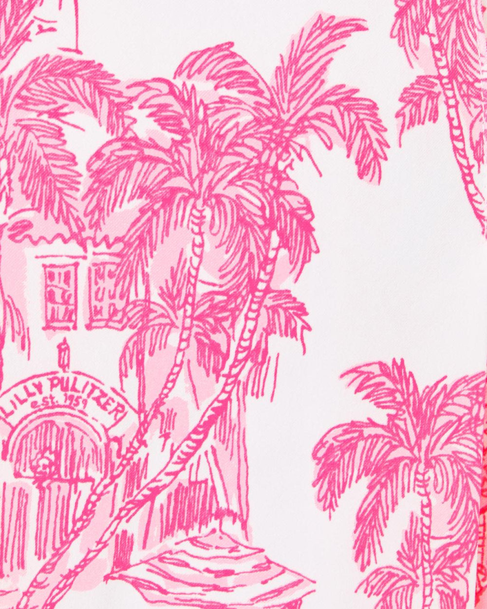 Lilly Pulitzer Upf 50+ Luxletic Malaga Skort Resort White Pb Anniversary Toile Golf | Women Bottoms