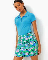 Lilly Pulitzer Upf 50+ Luxletic Monica Skort Spearmint Golf Till You Drop Woven | Women Bottoms