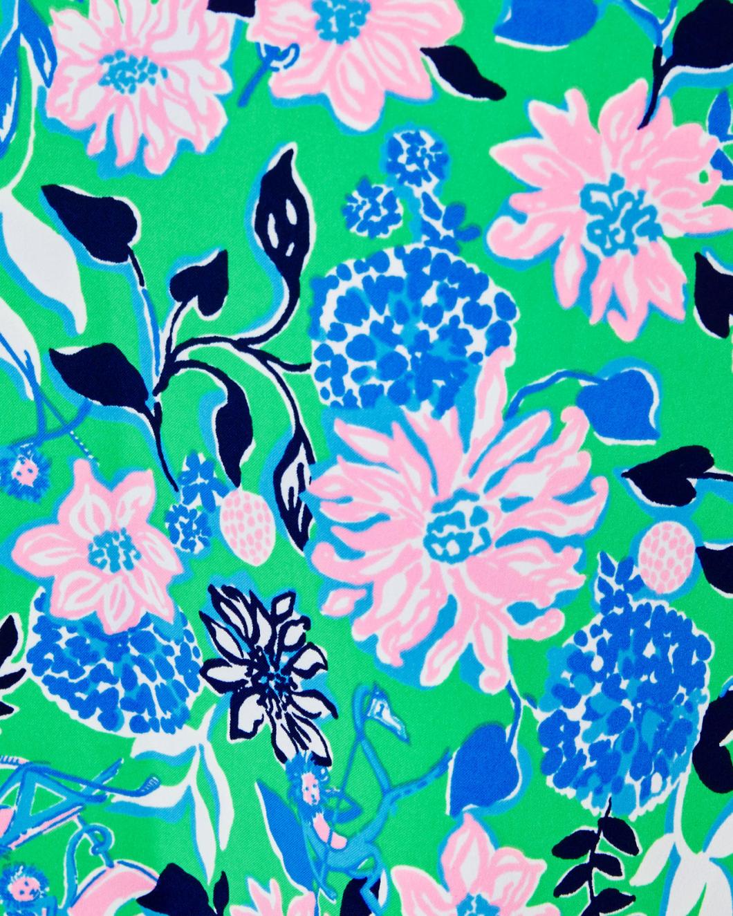 Lilly Pulitzer Upf 50+ Luxletic Monica Skort Spearmint Golf Till You Drop Woven | Women Bottoms