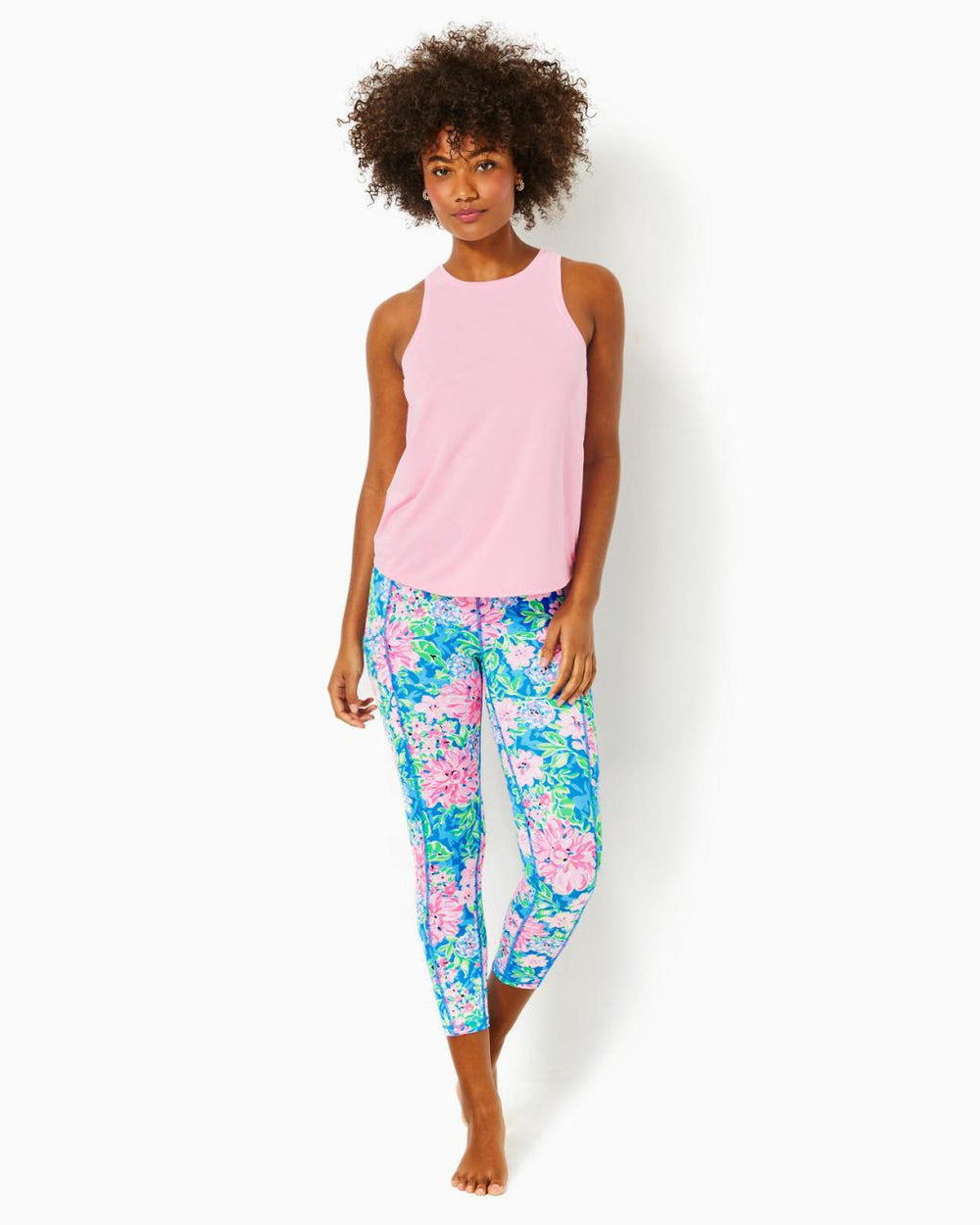 Lilly Pulitzer Upf 50+ Luxletic Westley Active Tank Conch Shell Pink | Women Tops