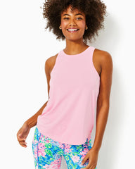 Lilly Pulitzer Upf 50+ Luxletic Westley Active Tank Conch Shell Pink | Women Tops