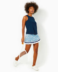 Lilly Pulitzer Upf 50+ Luxletic Westley Active Tank Low Tide Navy | Women Tops