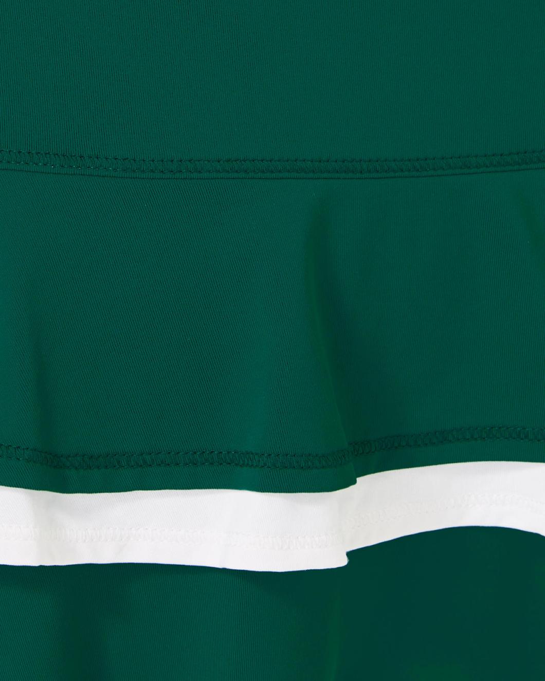 Lilly Pulitzer Upf 50+ Luxletic Zela Skort Evergreen X Resort White | Women Bottoms