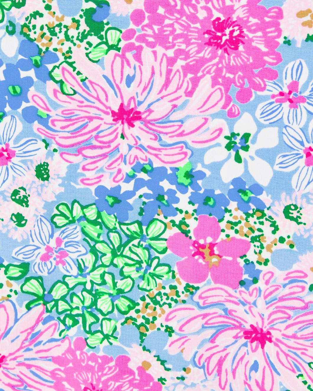 Lilly Pulitzer Upf 50+ Melena Popover Multi Lil Soiree All Day | Women Tops