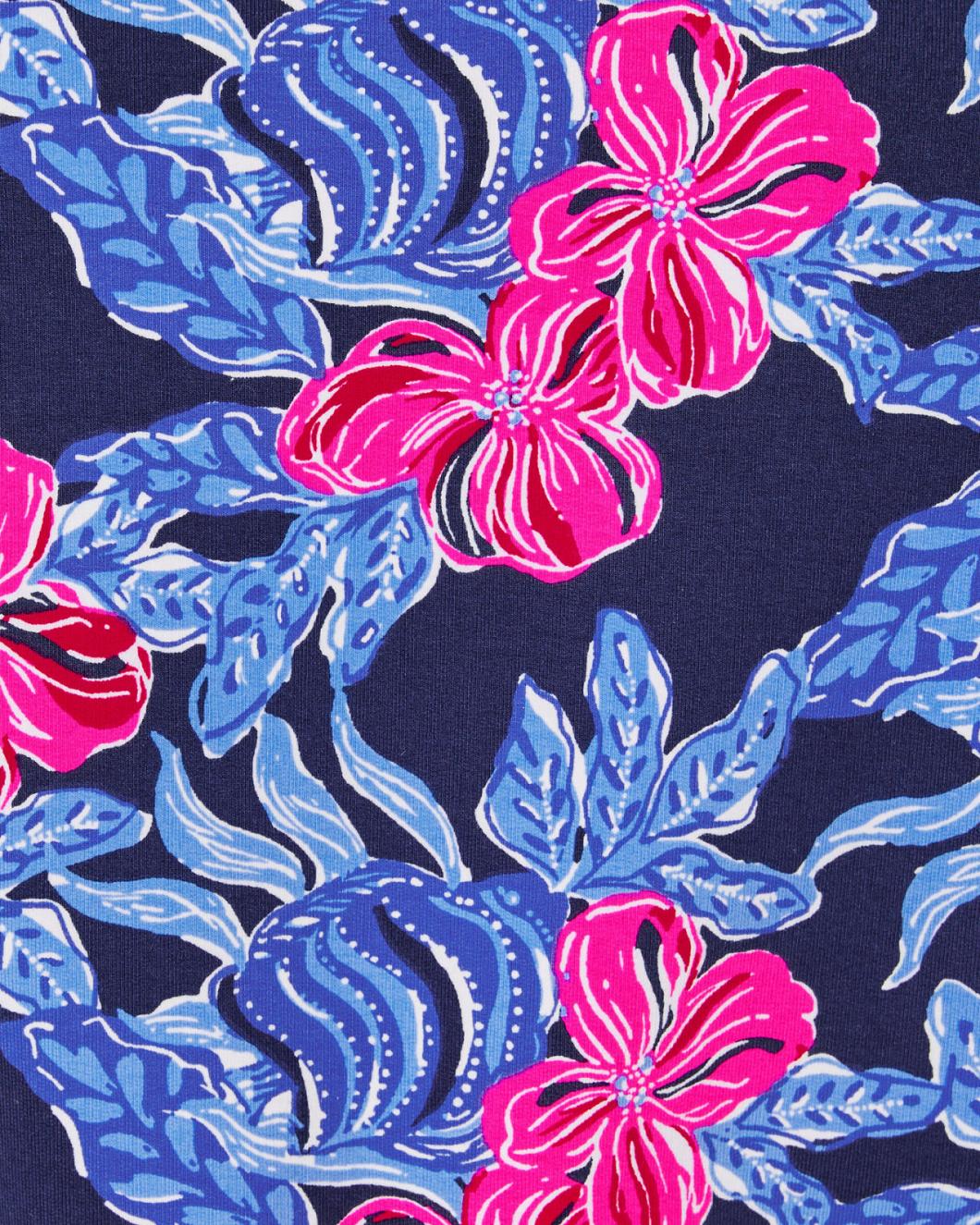 Lilly Pulitzer Upf 50+ Skipper Popover Low Tide Navy Its Ofishell | Women Tops