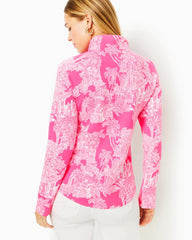 Lilly Pulitzer Upf 50+ Skipper Popover Roxie Pink Pb Anniversary Toile | Women Tops