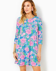 Lilly Pulitzer Upf 50+ Solia Chillylilly Dress Multi Spring In Your Step | Women Swing Dresses