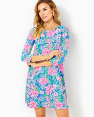 Lilly Pulitzer Upf 50+ Solia Chillylilly Dress Multi Spring In Your Step | Women Swing Dresses