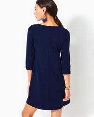 Lilly Pulitzer Upf 50+ Solia Dress True Navy | Women Swing Dresses