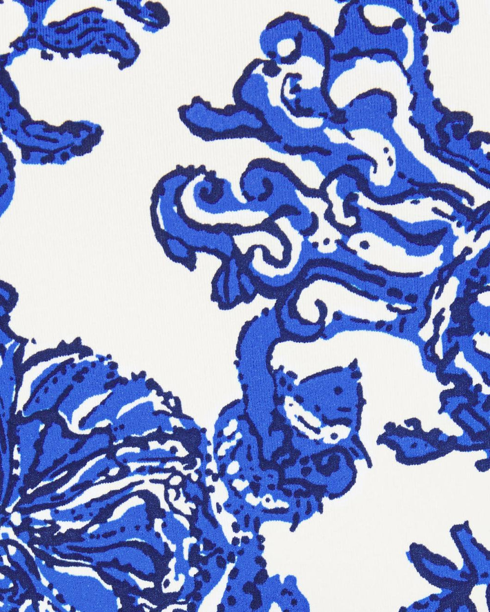 Lilly Pulitzer Vevina Scoop Neck One-Piece Swimsuit Deeper Coconut Ride With Me | Women Swimsuits