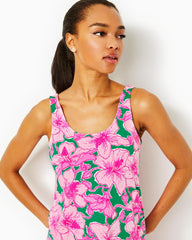 Lilly Pulitzer Whitta Pajama Tank Kelly Green Hibis Kiss | Women Loungewear