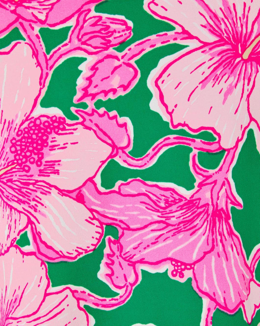 Lilly Pulitzer Whitta Pajama Tank Kelly Green Hibis Kiss | Women Loungewear