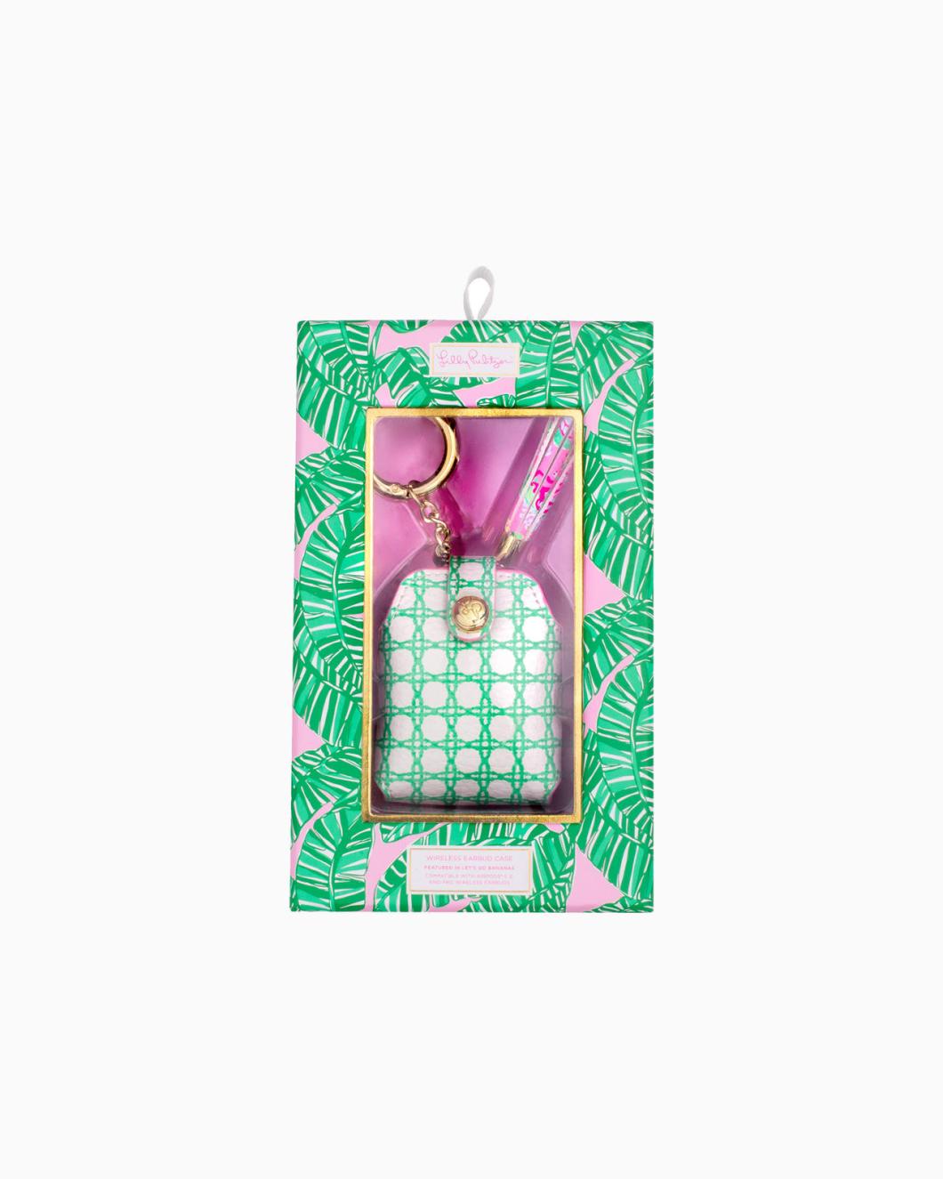 Lilly Pulitzer Wireless Earbuds Case Spearmint Caning | Women Phone &amp; Tech