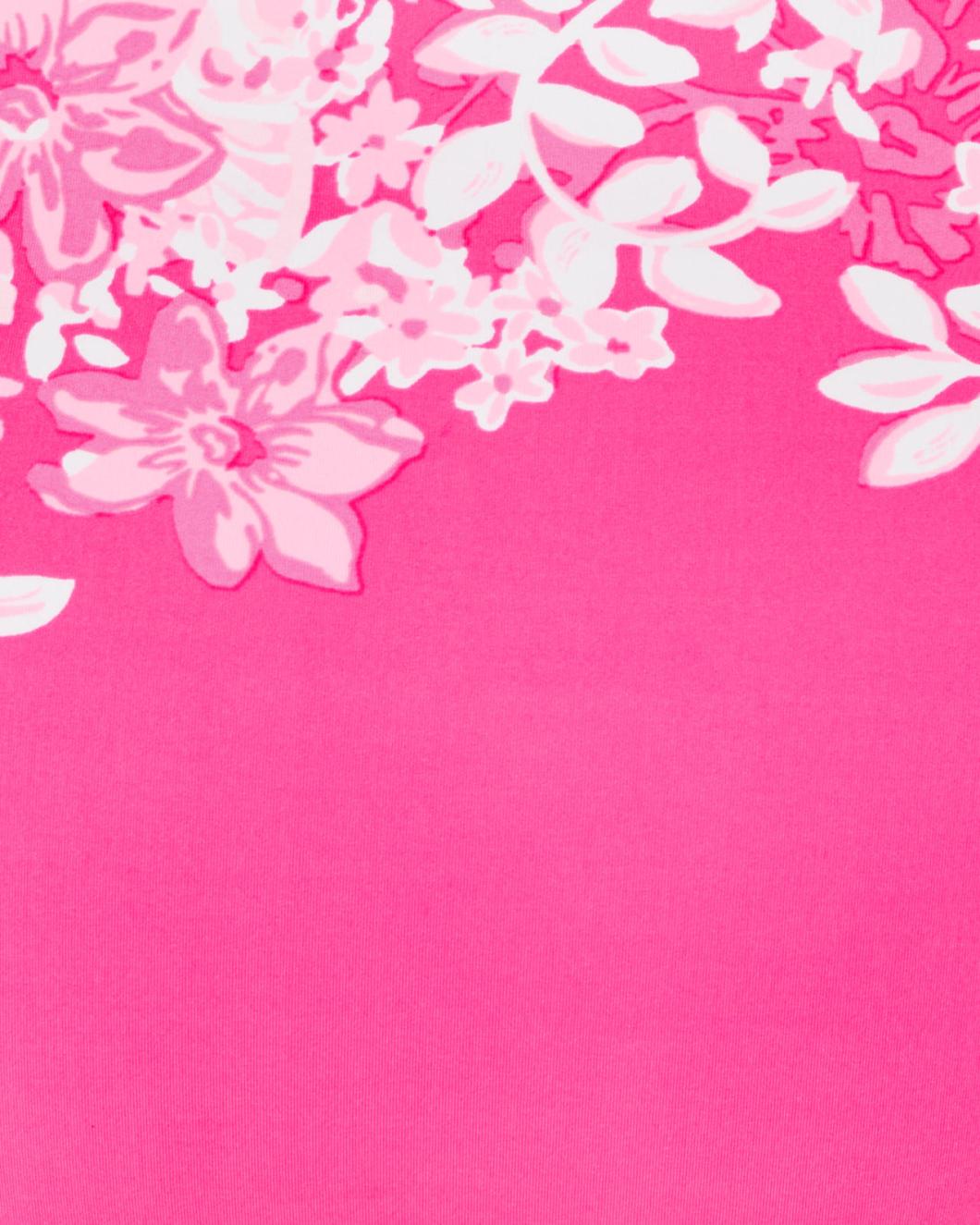 Lilly Pulitzer Yarrow High Waisted Bikini Bottom Roxie Pink Shadow Dancer Engineered Bikini Bottom | Women Swimsuits