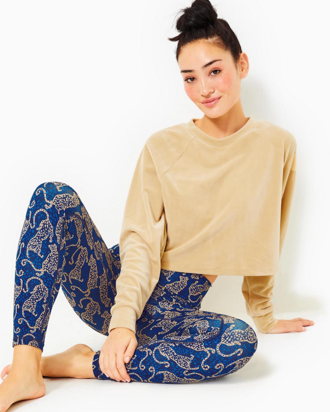 Lilly Pulitzer Zelek Crew Neck Pullover Sand Bar | Women Tops