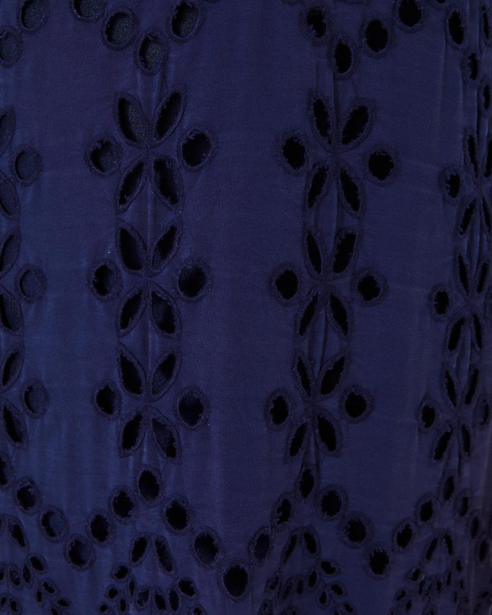 Lilly Pulitzer Zia Eyelet Midi Shirtdress True Navy Soiree Eyelet | Women A-Line/Easy Dresses